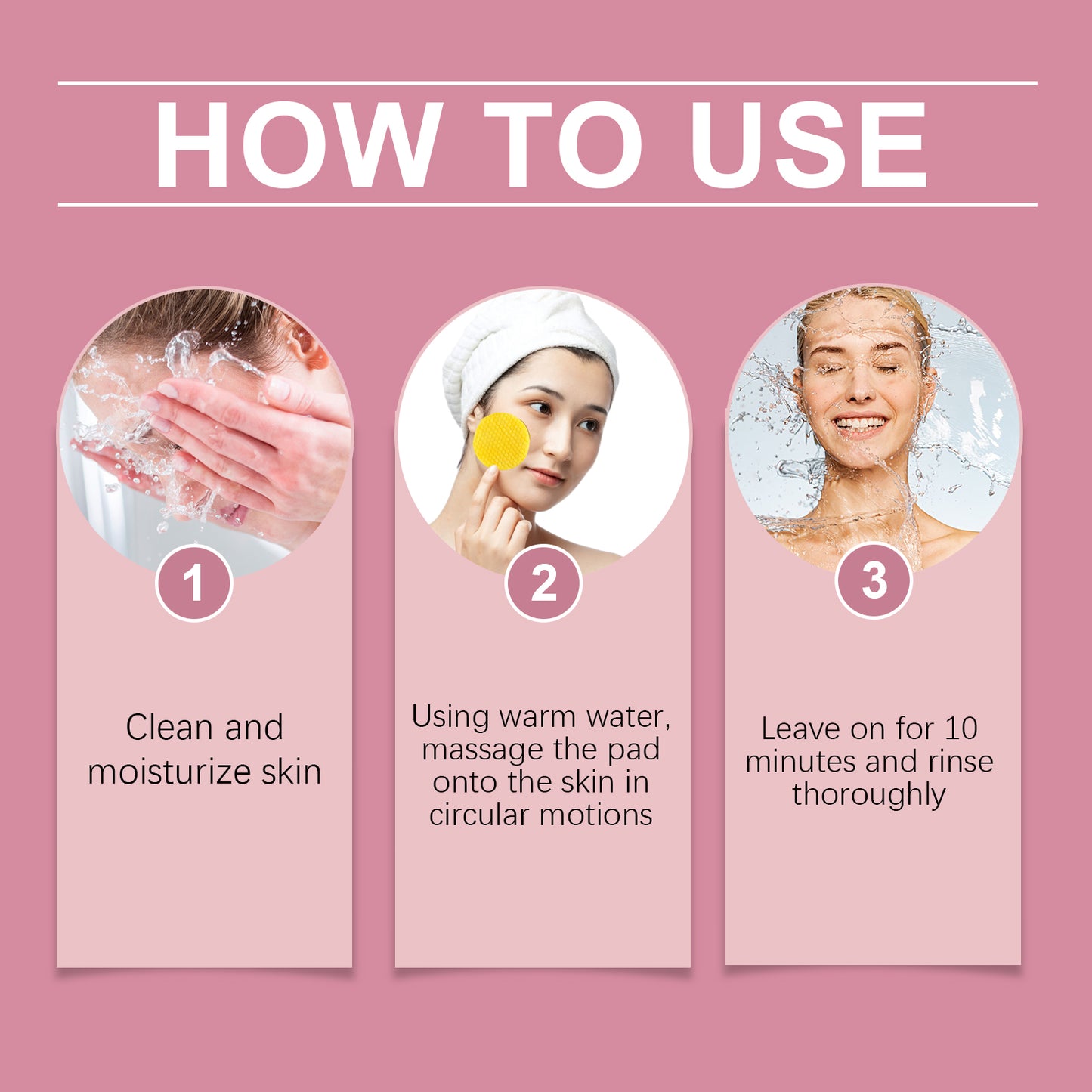 Kojic Acid Turmeric Cleansing Pads