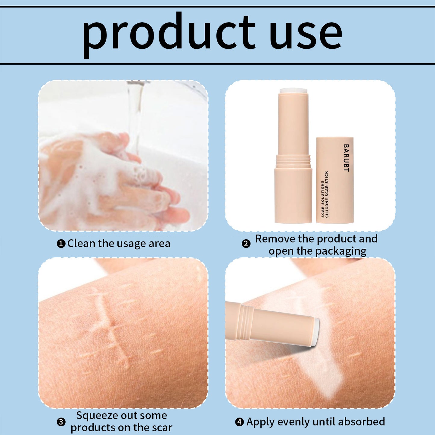 Silicone Scar Solution Stick